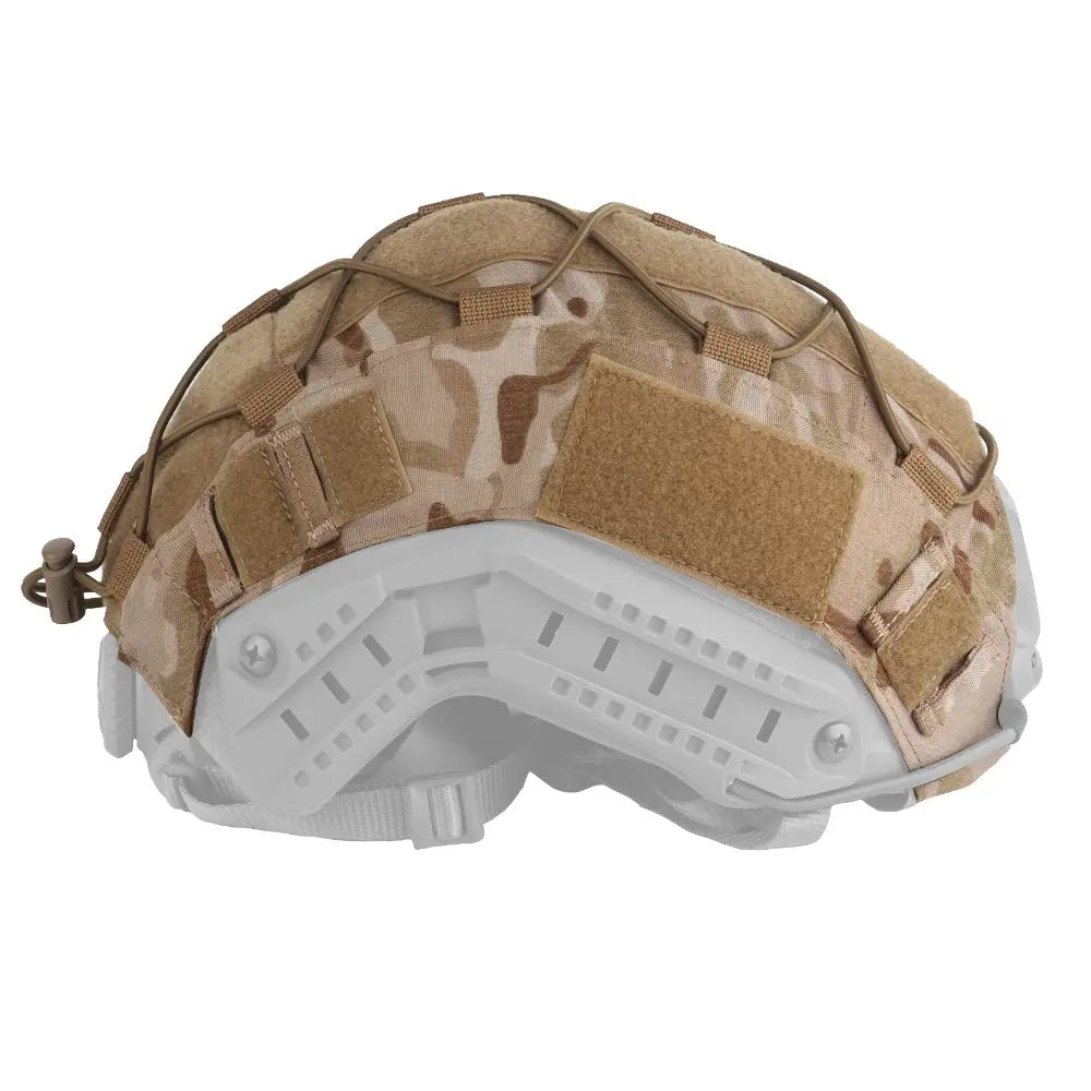 Tactical Helmet Cover for MH PJ BJ OPS-Core Fast Helmet Paintball Airsoft Helmet Cover MC With Elastic Cord