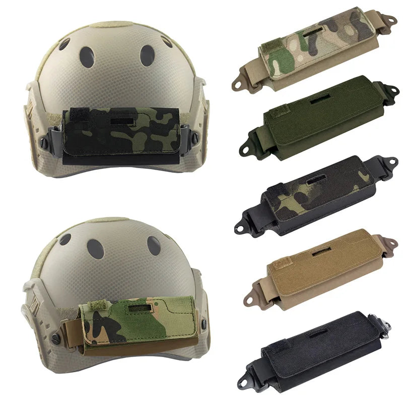 Helmet Counterbalance Weight Bag,Tactical Helmet Counterweight NVG Pouch for OPS Fast BJ PJ MH Tactical Helmet Accessories