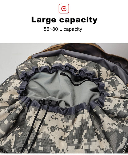 80L Tactical Expedition Backpack