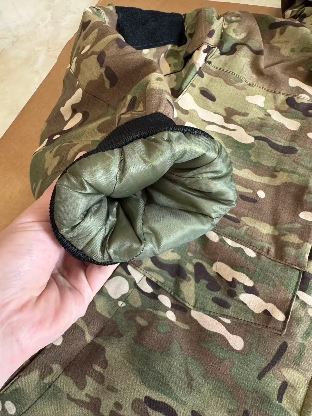 Winter Men's Tactical Camouflage Cotton-Padded Jacket Warm Windproof Military Parka Rip-Resistant Outdoor Combat Coat Hunting