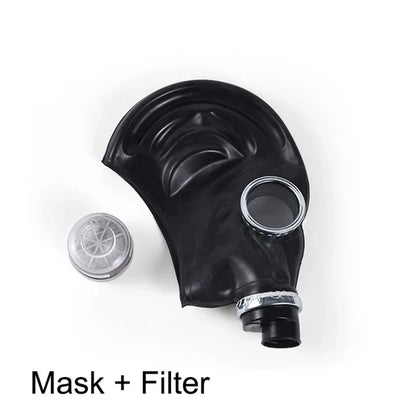 64 Type Multipurpose Black Gas Full Mask Respirator Safety Chemical Prevention Mask Painting Spray Pesticide Natural Rubber Mask