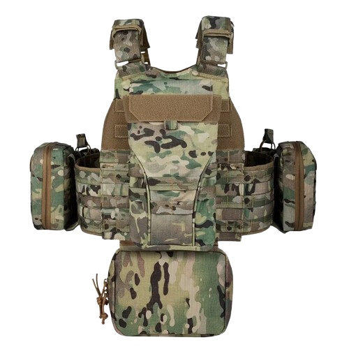 Modular Camouflage Plate Carrier System