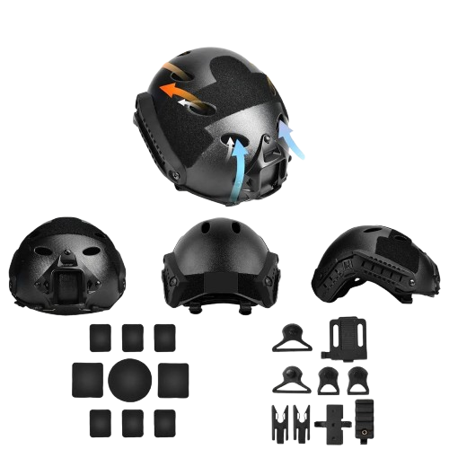 Operator Helmet Tactical Set/ Airsoft Edition