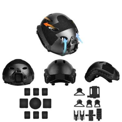Operator Helmet Tactical Set/ Airsoft Edition