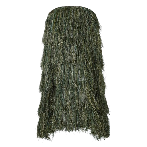 Tactical Ghillie Cape – Woodland / Desert Camo Concealment Cloak
