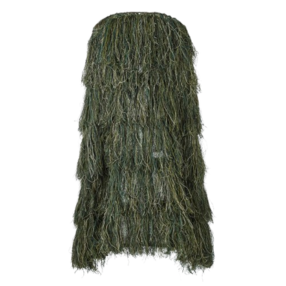 Tactical Ghillie Cape – Woodland / Desert Camo Concealment Cloak