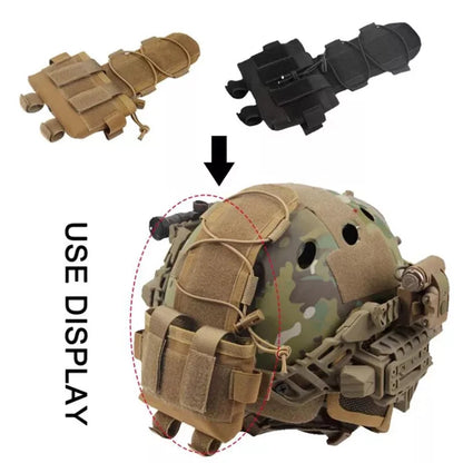 Battery Pouch Tactical Helmet MK1 Counterweight Pouch Helmet NVG Battery Pack Balance Weight Bag Helmets Accessories