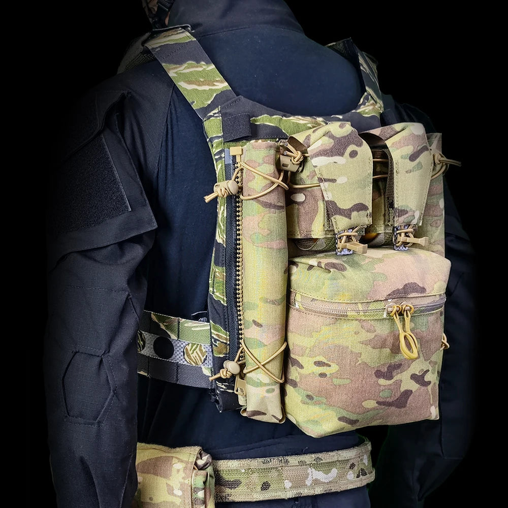Tactical Back Panel Pack - Twin Backplate System