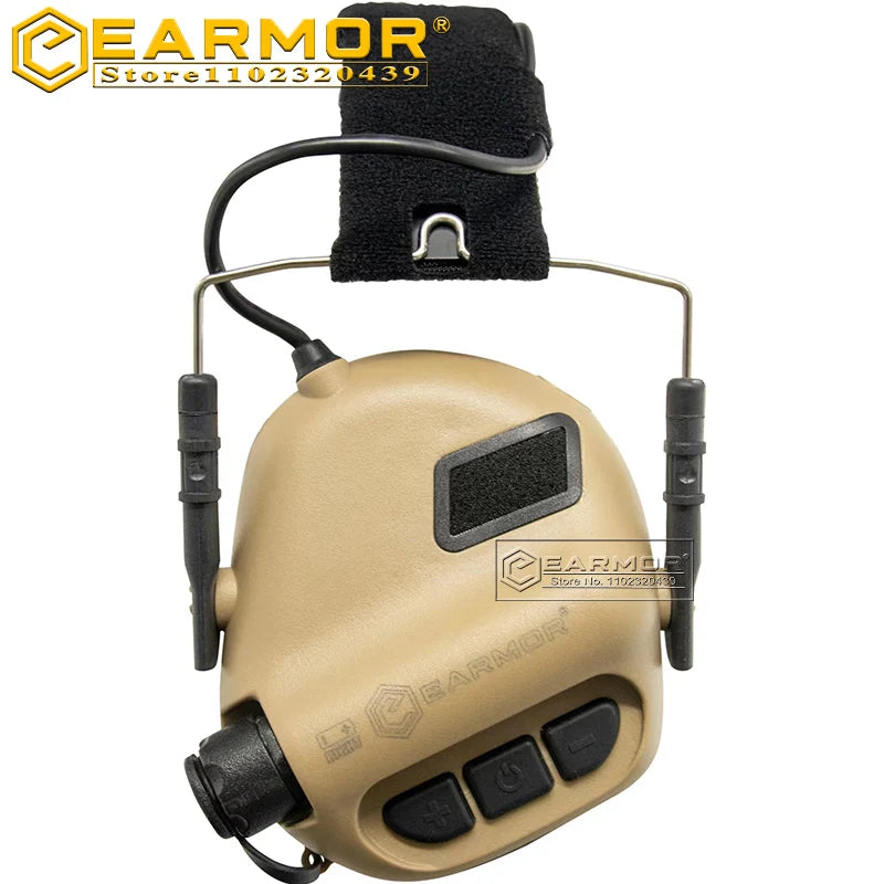 earmor M31 tactical earphones anti-noise headphones active shooting earmuffs shooting hearing protection soundproof earmuffs