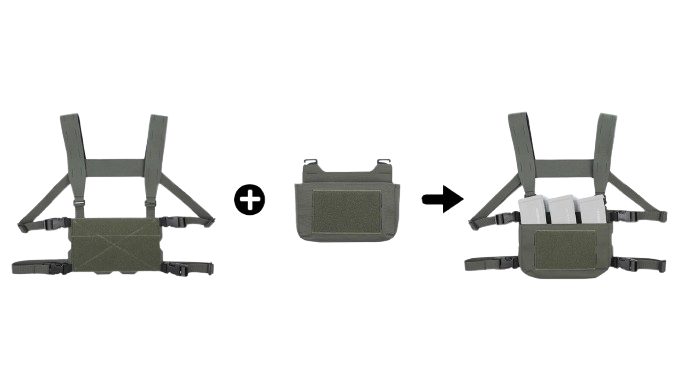 Tactical Low-Profile Chest Rig Harness