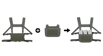 Tactical Low-Profile Chest Rig Harness