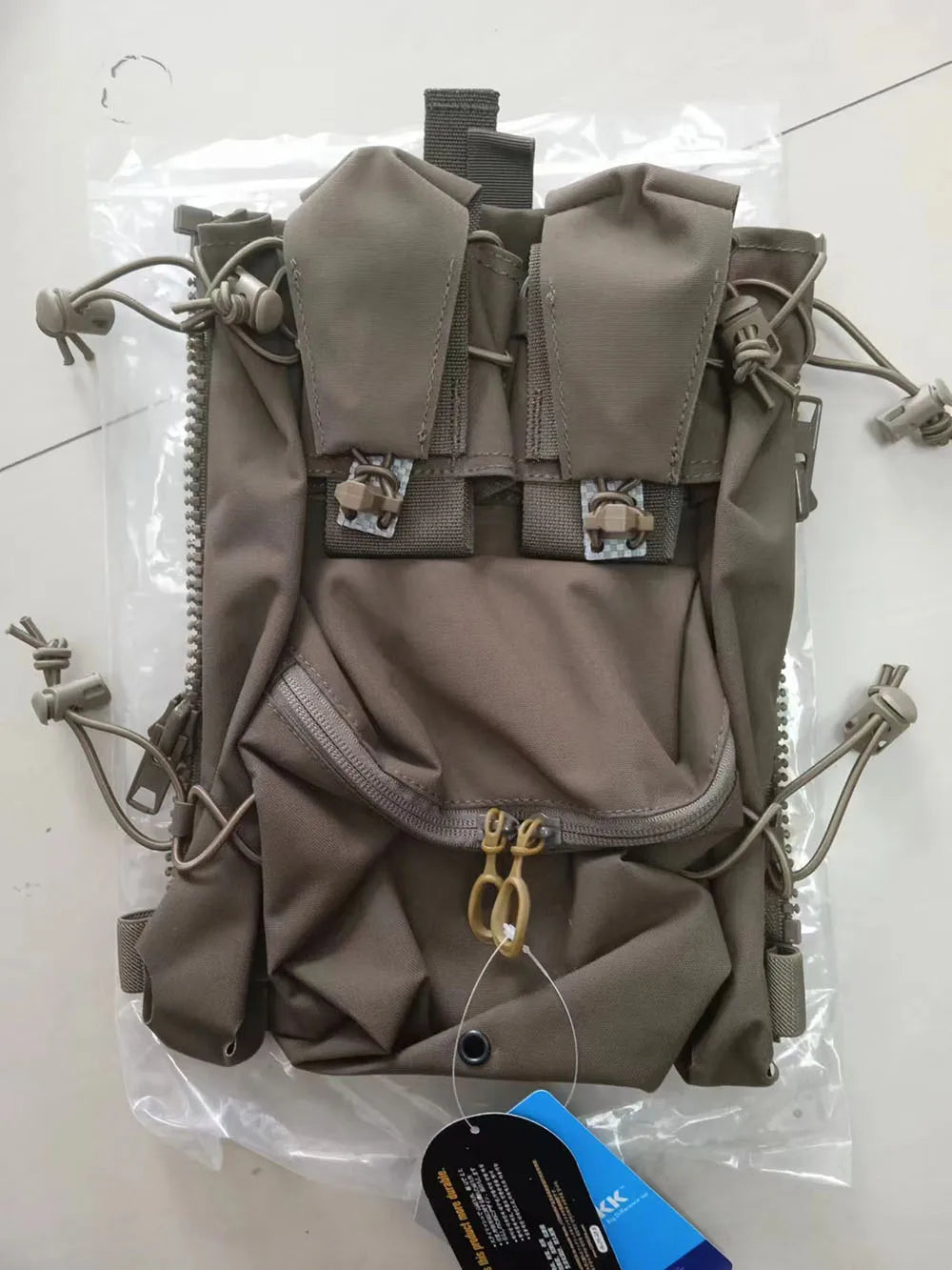 Tactical Back Panel Pack - Twin Backplate System