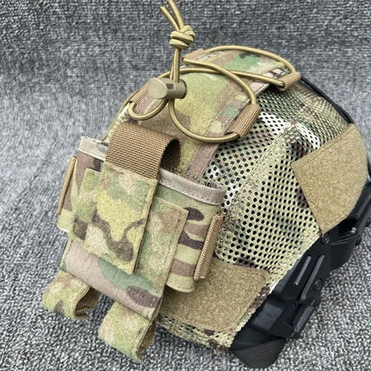 Tactical Night Vision Airsoft Helmet Battery Pack Bag MK3 PVS-31 Helmet NVG Multicam 500D Counterweight Bag Accessories