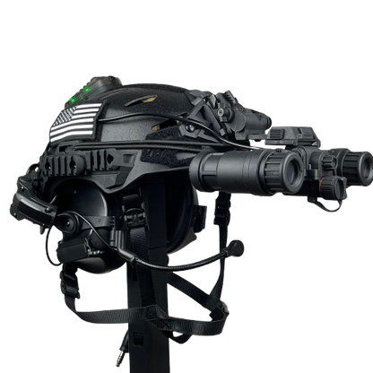 Operator Tactical Black Helmet Set/ Airsoft Edition