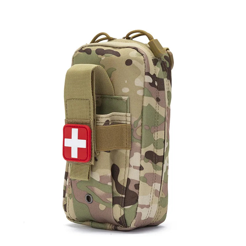 Tactical Thigh Moll Rig EDC Pouch Medical EMT Emergency First Aid Kit Pouch Survival IFAK Pouch Drop Leg Pannel Platform