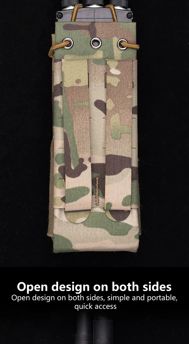 Multi functional Molle Radio Walkie Talkie Pouch Waist Bag For MPU5 PRC163 152 148 Interphone Holster Outdoor Vest Accessories