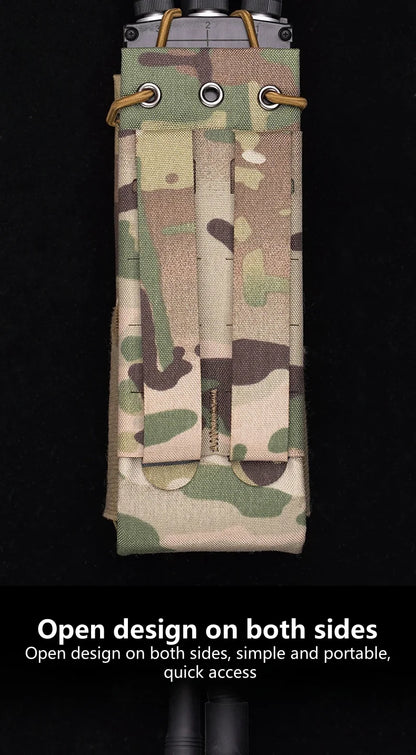 Multi functional Molle Radio Walkie Talkie Pouch Waist Bag For MPU5 PRC163 152 148 Interphone Holster Outdoor Vest Accessories