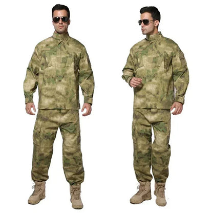 Multicam FG atacs Tactical Uniform Shirt Pants Combat Camouflage Uniform Men's Clothing Suit Airsoft CS Training Hunting Gear