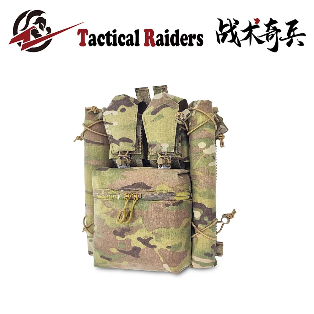 Tactical Back Panel Pack - Twin Backplate System