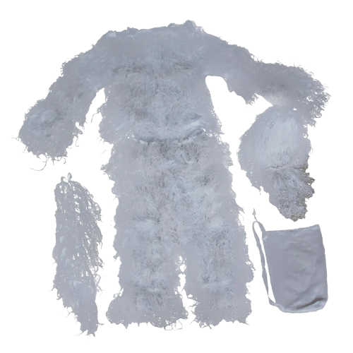 Winter White Ghillie Suit