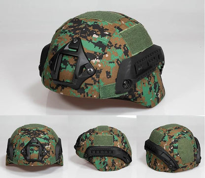 Tactical Helmet Cover Airsoft Paintball Wargame CS Camouflage Helmet Case Cloth Cover for MICH 2000 Helmet