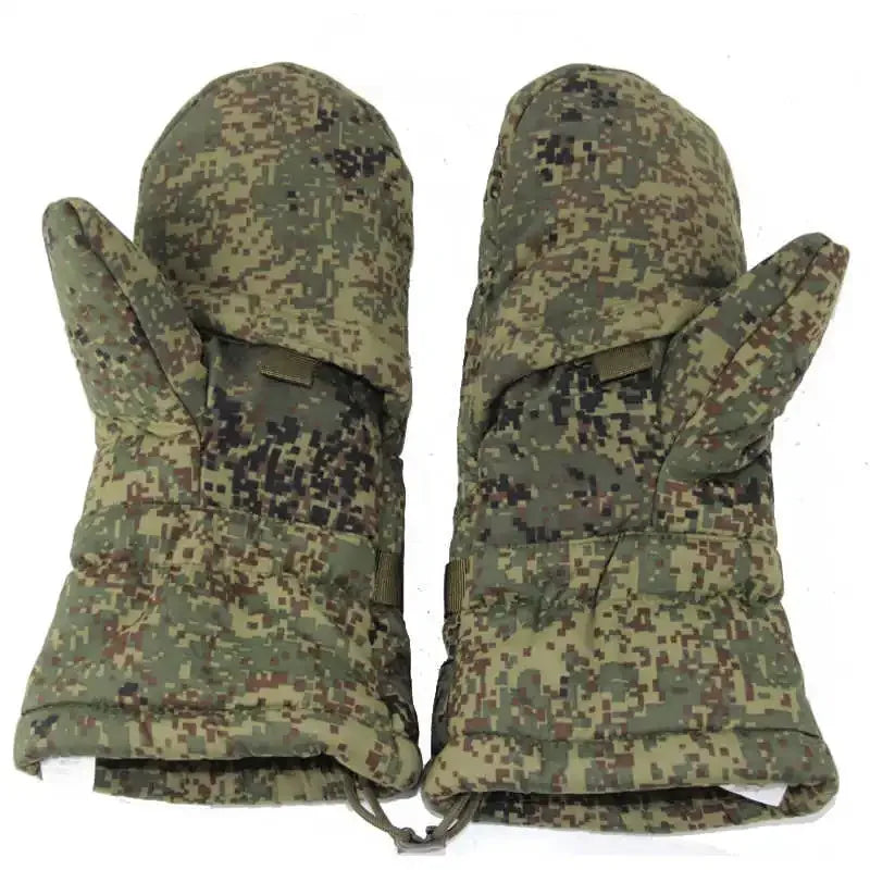 Russian Original VKBO Winter Thick Anti Cold Tactical Gloves Plush Warm Second Generation P Cotton EMR Gloves