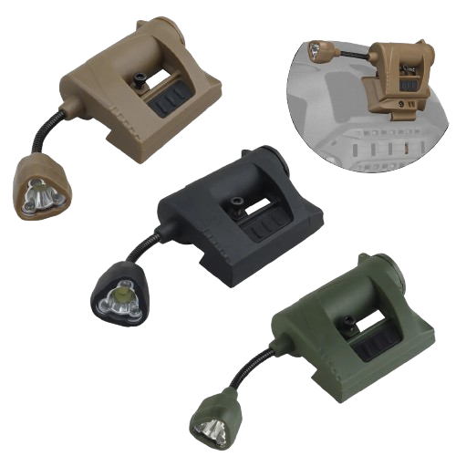 Tactical Helmet Light – Multi-Mode Military Illumination
