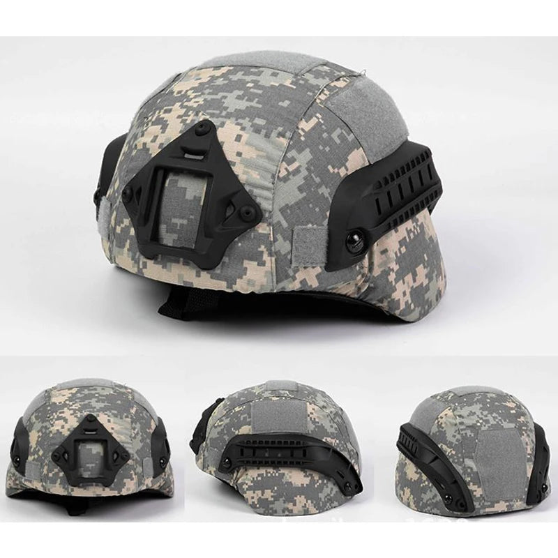 Tactical MICH2000 Helmet Cover Military Hunting Airsoft Gear Helmet Accessories Camouflage Cloth Helmet Cover for MICH Helmet