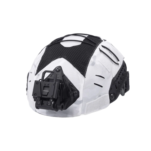 Winter Helmet Cover - Snow Camo