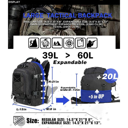 65L MOLLE Expedition Rucksack