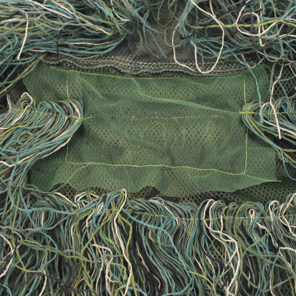 Woodland/ Desert Ghillie Suit Hood – Tactical Camouflage Concealment