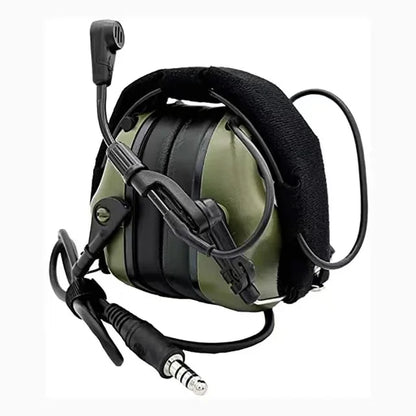 EARMOR Tactical Headset M32 MOD3 Active Shooter Earmuffs Helmet Headset with Helmet Rail Adapter Helmet Mount Headset