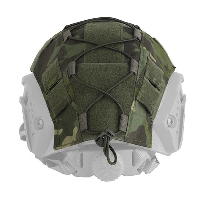 Tactical Helmet Cover for MH PJ BJ OPS-Core Fast Helmet Paintball Airsoft Helmet Cover MC With Elastic Cord