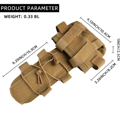 Battery Pouch Tactical Helmet MK1 Counterweight Pouch Helmet NVG Battery Pack Balance Weight Bag Helmets Accessories