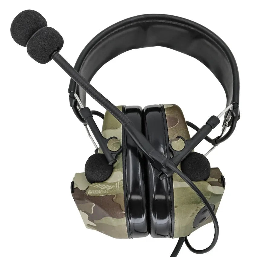 Tactical Headset Comta II Outdoor Sports Hunting Military COMTA 2 Headset Noise Cancelling Hearing Protection Earmuffs