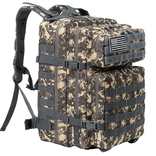 45L MOLLE Assault Pack - 3 Day Mission Ready