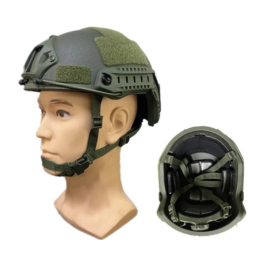 BOOIU Fast MH Tactical Helmet Glass Fiber Helmet Outdoor Activity Protective Training Safety Riot Control Helmets