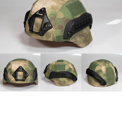 MICH2000 Tactical Helmet Cover Hunting Airsoft Outdoor Shooting Sports Camouflage Protective Helmet Cloth Cover Helmet Accessory