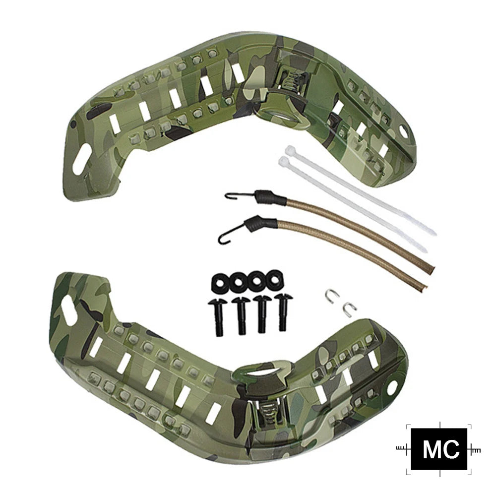 SINAIRSOFT Tactical MICH2000 Helmet Side Guide Rail ABS ARC Helmet Mount Rail Airsoft Mich 2000 Helmet Accessories