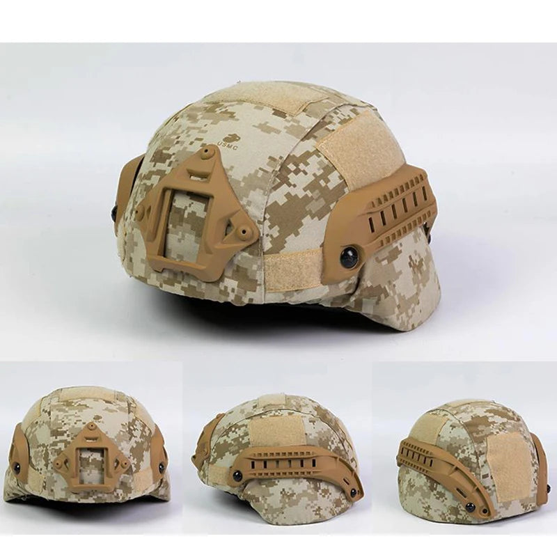 Tactical MICH2000 Helmet Cover Military Hunting Airsoft Gear Helmet Accessories Camouflage Cloth Helmet Cover for MICH Helmet