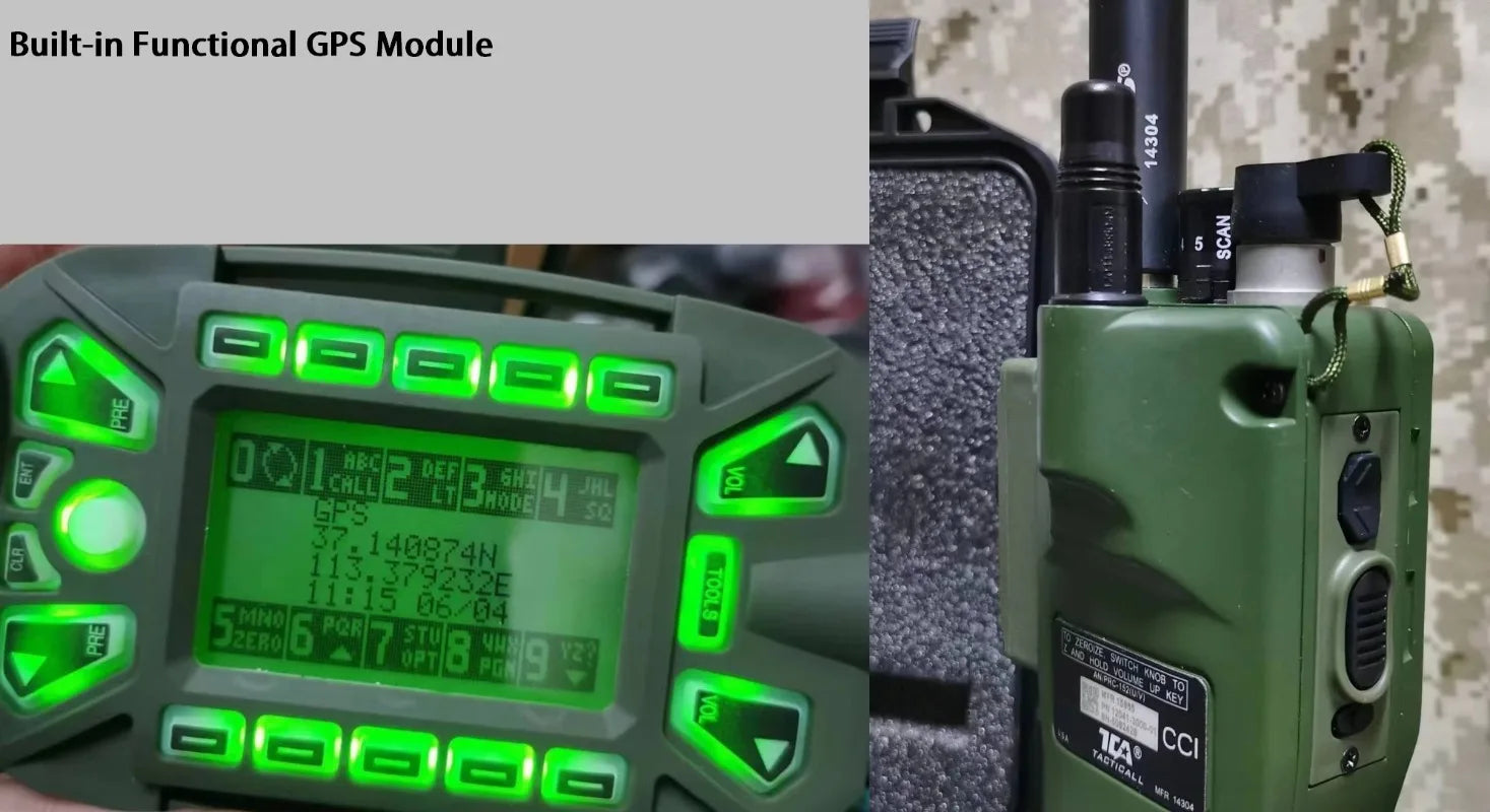 TCA AN/PRC-152 (a) Aluminum Alloy Body Positioning Communication Radio Station Handheld Radio Equipment