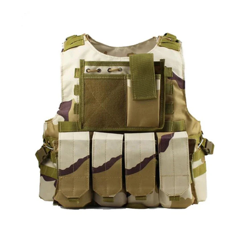 Outdoor Tactical Molle Vest Combat Assault Vests Clothes Combat Paintball Multicam Kryptek Black Camo Clothing Hunting Vest Gear