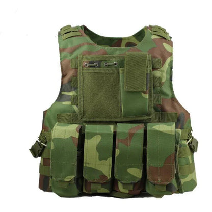 Outdoor Tactical Molle Vest Combat Assault Vests Clothes Combat Paintball Multicam Kryptek Black Camo Clothing Hunting Vest Gear