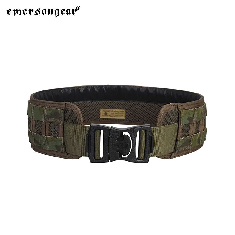Emersongear Tactical Waistband MOLLE Load Bearing Utility Belts Emerson Combat Padded Patrol Waist Strap Outdoor Training Nylon
