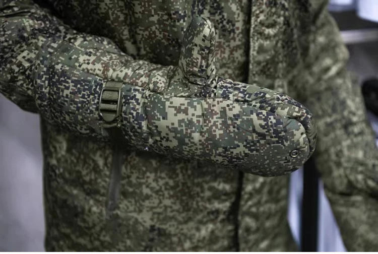 Russian Original VKBO Winter Thick Anti Cold Tactical Gloves Plush Warm Second Generation P Cotton EMR Gloves