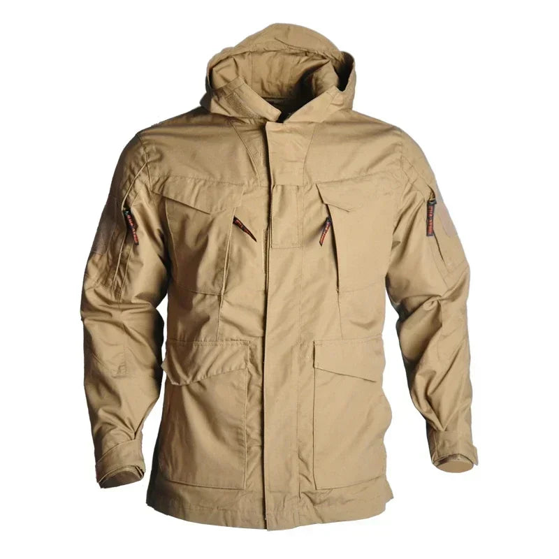 2025 Hunting Tactical Jacket Hooded Waterproof Wear-resistant Camping Jacket  Fleece Clothing Multicam Camouflage Windbreakers
