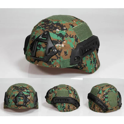 MICH2000 Tactical Helmet Cover Hunting Airsoft Outdoor Shooting Sports Camouflage Protective Helmet Cloth Cover Helmet Accessory