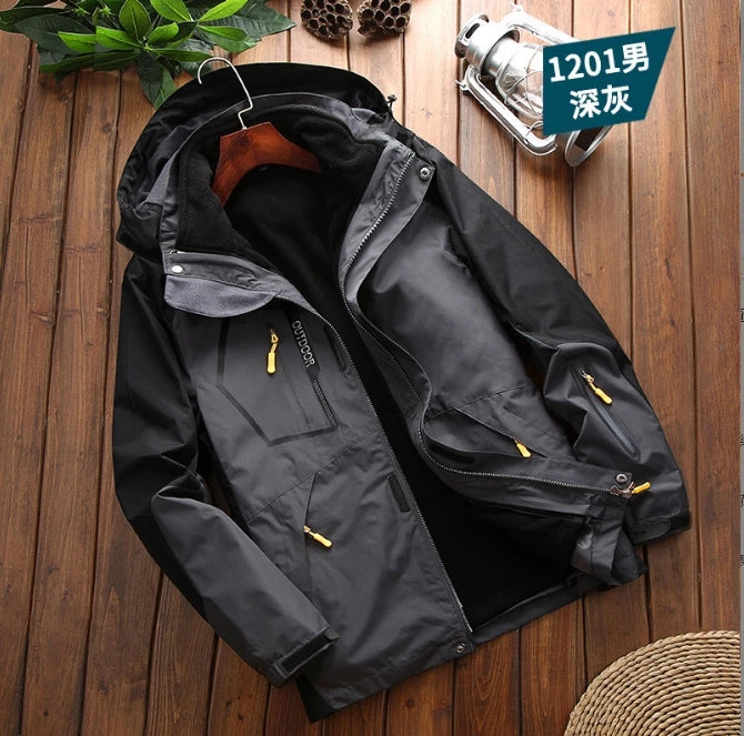 Winter Ski Jacket Men Warm Skiing Snowboard Trekking Jackets Windproof Waterproof Breathable Snow Coats Jacket For Men