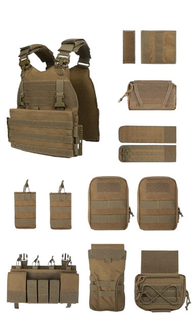 Modular Camouflage Plate Carrier System