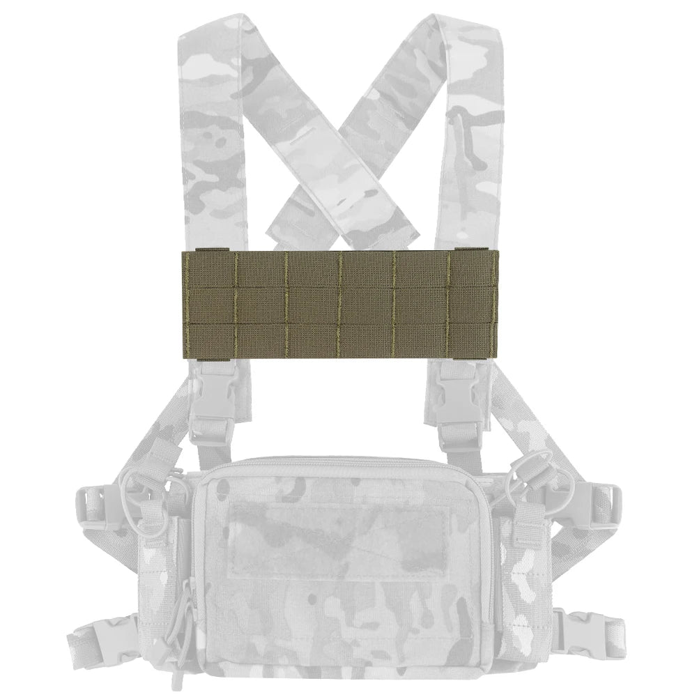 Tactical Chest Rig Harnesses MOLLE Expansion Plate Navigation Pouch Phone Case Mount D3CRM Chest Rig Hunting Vest Accessories